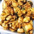 1男4女のママ's cooksnap of when they made 小松菜豚キムチ丼.