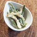 ｊｏｃｏｍｏｍｏｌａ's cooksnap of when they made いんげんとちくわのカレーマヨサラダ.