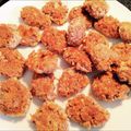 ぴくしーの台所's cooksnap of when they made 手づかみ離乳食♡豆腐ハンバーグ.