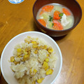 海さんママ's cooksnap of when they made 味噌仕立て♡もちもち団子のだんご汁.