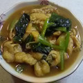 aizu_po's cooksnap of when they made 小松菜と油揚げのカレー煮浸し.