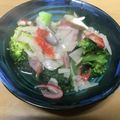 petokko's cooksnap of when they made 【病院】ブロッコリーかにあんかけ【給食】.