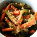 Akkers's cooksnap of when they made キュウリと人参のきんぴら.