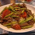 らいおんくんとわんこ's cooksnap of when they made 牛肉とアスパラのオイスター炒め♪.