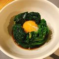 つみきき's cooksnap of when they made 旨い！ホウレンソウの黄身のせおひたし.