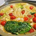 料理男子部🍻's cooksnap of when they made 簡単♪エバラが美味しい♪坦々ごま豆乳鍋.