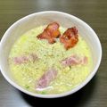 やったーまん's cooksnap of when they made スペイン風にんにくスープ塩らーめん.