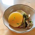 クックゆ〜ほキッチン's cooksnap of when they made 炊飯器にお任せ♪絶品柔らか～い豚バラ大根.