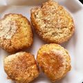 クックPNG2NV☆'s cooksnap of when they made オートミール・豆腐入りコロコロドーナツ.