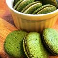 ちょこふみ's cooksnap of when they made 抹茶のラングドシャクッキー.
