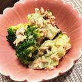 まい米。's cooksnap of when they made ブロッコリーとツナのマヨ辛子和え.