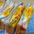 2児ママみきてぃ's cooksnap of when they made 簡単お洒落な♡目玉焼きサンド.