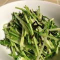 Hirorinaki's cooksnap of when they made １分で簡単♬塩コンブde水菜の和え物.
