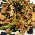 あどちょ's cooksnap of when they made 簡単★しめじと豚バラ肉の和風パスタ☆.