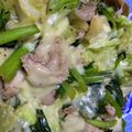 タイねえ's cooksnap of when they made 豚と小松菜と人参の味噌チーズ炒め.
