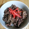 クックQXNV18☆'s cooksnap of when they made 10分で完成！玉ねぎたっぷり♡牛丼.