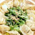 tomitomico's cooksnap of when they made なおみんのおいしい餃子鍋.