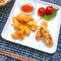りいママPAD's cooksnap of when they made ししとうとウインナーの天ぷら.