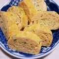 もふもふクロさん's cooksnap of when they made めんつゆで簡単♪だし巻き玉子焼き.