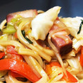 toshi♫'s cooksnap of when they made 冷凍うどんで簡単♪焼きうどん.