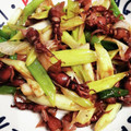 ◎ぽん◎'s cooksnap of when they made 簡単！ほたるいかとわけぎのにんにく炒め.