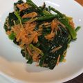 なないろの雪's cooksnap of when they made 簡単☆あと一品にホウレン草のなめたけ和え.