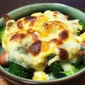 ちぇるりら's cooksnap of when they made ブロッコリーとウィンナーの卵チーズ焼き.
