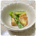 結真は道産子♪'s cooksnap of when they made *アスパラとウインナー のマヨ炒め*.