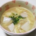 もぐ・ω・くま's cooksnap of when they made 里芋の味噌汁.