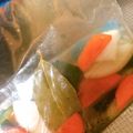 ハニちゃん0123's cooksnap of when they made 簡単☆すし酢DEピクルス.