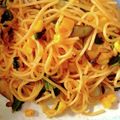 xyzクック's cooksnap of when they made コストコプルコギアレンジきのこナポリタン.