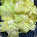 手抜きクック's cooksnap of when they made ★3分でキャベツの付け合わせ★.