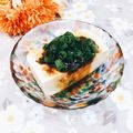 Satoco❋'s cooksnap of when they made 【減塩】にんにく醤油冷奴.