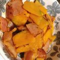 PPPPii0's cooksnap of when they made かぼちゃとベーコンのバター醤油炒め.