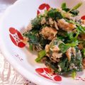 fu♪♪'s cooksnap of when they made ほうれん草とツナおかか和え！.