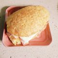 レインボーライス's cooksnap of when they made 朝ごはんに 簡単！たまごライスバーガー.
