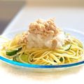 かっちゃん杉's cooksnap of when they made ツナ下ろしの和風スパサラダ.