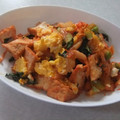 きらり流れ星's cooksnap of when they made 厚揚げのにらキムチ炒め.