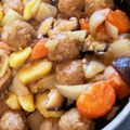 ma2kaboch's cooksnap of when they made 簡単☆じゃがいもと肉団子のバター醤油♪.