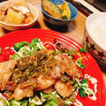 えりたま6's cooksnap of when they made 簡単♪豚ロースのさっぱり油淋鶏風.