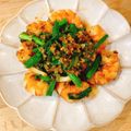 mikko6's cooksnap of when they made ❁蜂蜜生姜とW葱入～ベトナム風海老炒め❁.