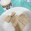 うたたねいんこ's cooksnap of when they made オートミールでざくざく簡単豆腐パン.