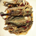 sjhappy's cooksnap of when they made 簡単酒肴☆シシャモの南蛮漬け.