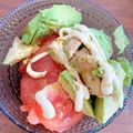 yuri2's cooksnap of when they made 和風♪アボカドトマト.