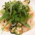 ｘｘｘ優's cooksnap of when they made 簡単上手い１品♪烏賊とオクラの明太和え.