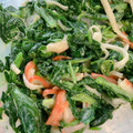 クックK0EAD7☆'s cooksnap of when they made ほうれん草とカニカマのマヨネーズ和え.