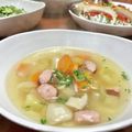 Superlittleboo's cooksnap of when they made キャベツとカブのコロコロスープ.