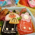 mutsu＊'s cooksnap of when they made 【キャラ弁】卒業 ~ランドセルおにぎり~.