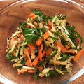 ゆきこus's cooksnap of when they made 水菜と切り干し大根の和えもの☆.