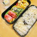 もみたん☆'s cooksnap of when they made お弁当の蓋につかないふりかけのかけ方.